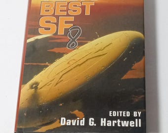 Meilleur SF 5 6 7 8 de l'année de David G. Hartwell et Kathryn Cramer HC Première édition