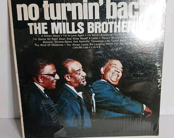 Nuevo LP de vinilo de The Mills Brothers, precintado, "No Turnin' Back", Paramount PAS 5025