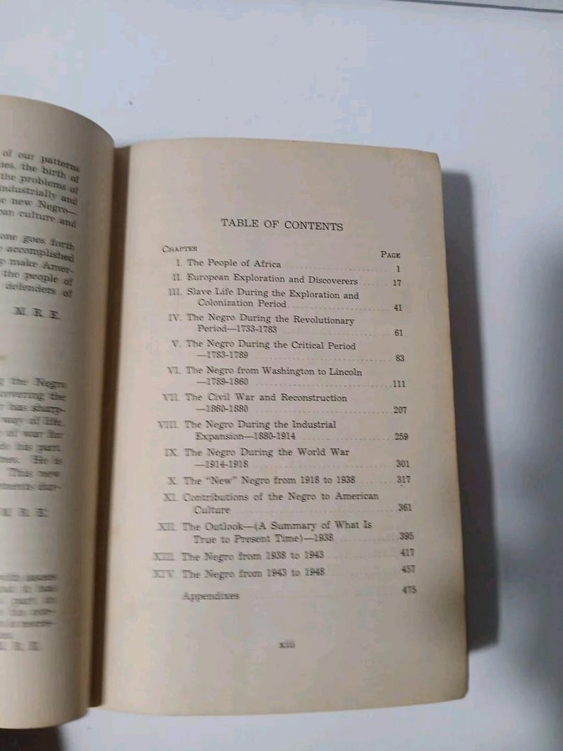 The Negro, Too, In American History by Merl R. Eppse 1949 Hardcover image 11