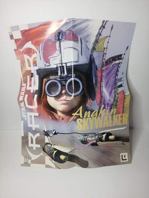 Vintage Lucasarts Star Wars Episode 1 Racer Big Box PC Limited