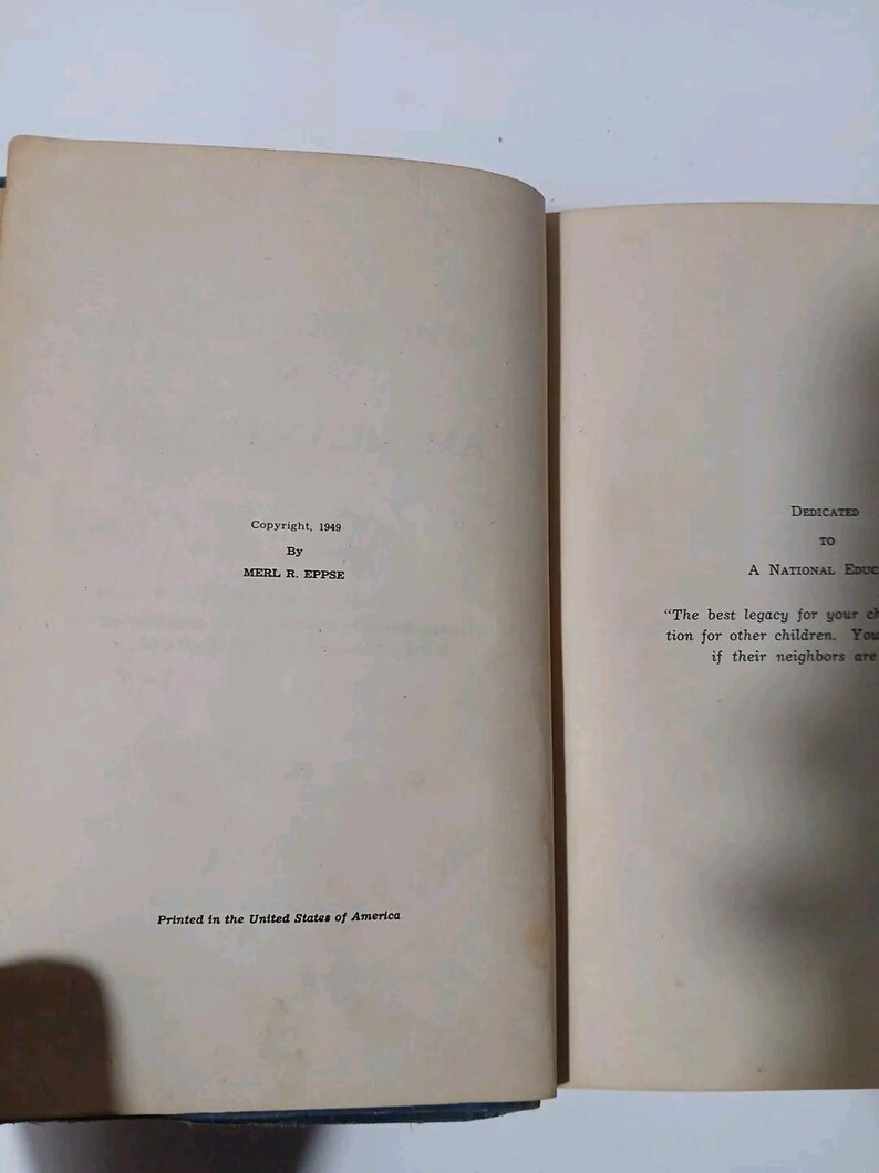 The Negro, Too, In American History by Merl R. Eppse 1949 Hardcover image 8
