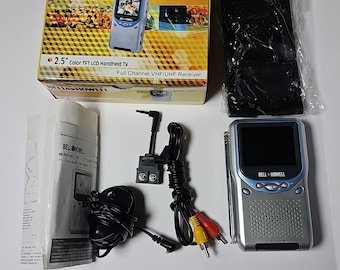 Vintage Casio LCD Color Television EV-510 Portable 2.5