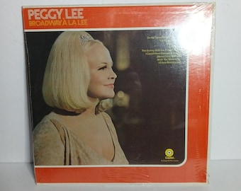 Peggy Lee Broadway A La Lee LP PRECINTADO DE FÁBRICA Vinilo nuevo 1960 Vocal Country