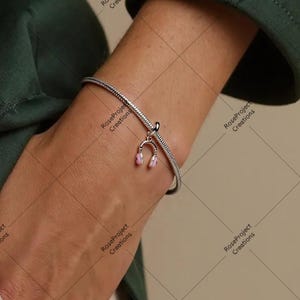 Headphones Dangle Charm,Silver charm,Charms for Bracelet,Girl Dangle Charm,Patronus Charm,Gift for girls,Mother&#39;s Day Gifts