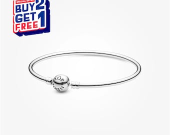 Pulseira Moments em prata de lei, estilo minimalista europeu e americano, presente para qualquer ocasião.