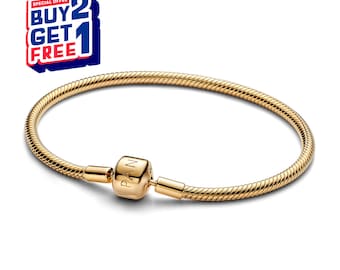 Barrel sluiting slangenketting, Europese en Amerikaanse minimalistische armband, cadeau voor elke gelegenheid