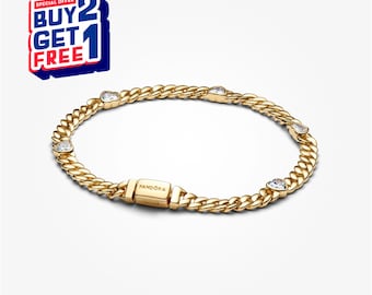 Hartvormige Cubaanse schakelarmband, Europese en Amerikaanse minimalistische armband, cadeau voor elke gelegenheid