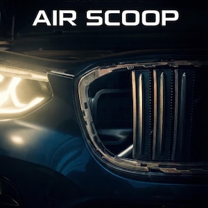 Air Scoop für BMW X-Serie X3/X4/X5/X6/X7 (F97, F98, G01, G02, G05, G06, G07, G08, G09) – Strömungsoptimiert - Plug & Play