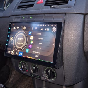 Skoda Fabia 6Y MK1 Blende/Rahmen Android Autoradio 9 Zoll