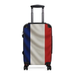 French Flag Travel Suitcase - 3 Sizes