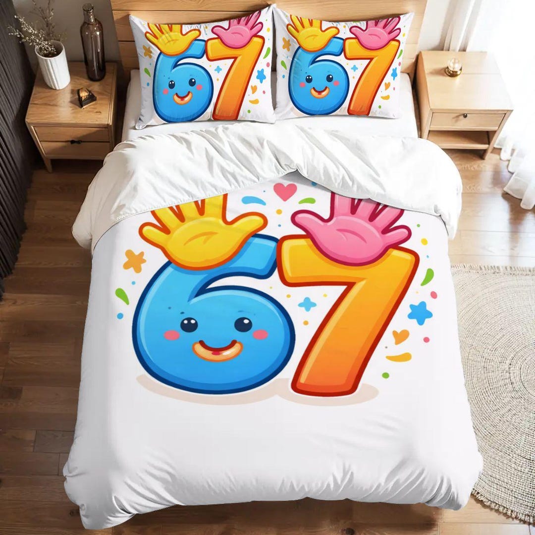67 Six Seven Full Duvet Cover Set - 80-90 Inch - 203-229 Cm - Etsy