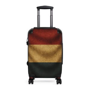 Vintage Dutch Flag Travel Suitcase - 3 Sizes