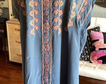 Sundance Garden Melody Embroidered Dress XL