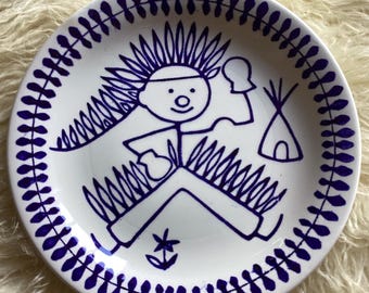 Taza de plato vintage Marianne Westman Rorstrand Goran, Suecia, de colección