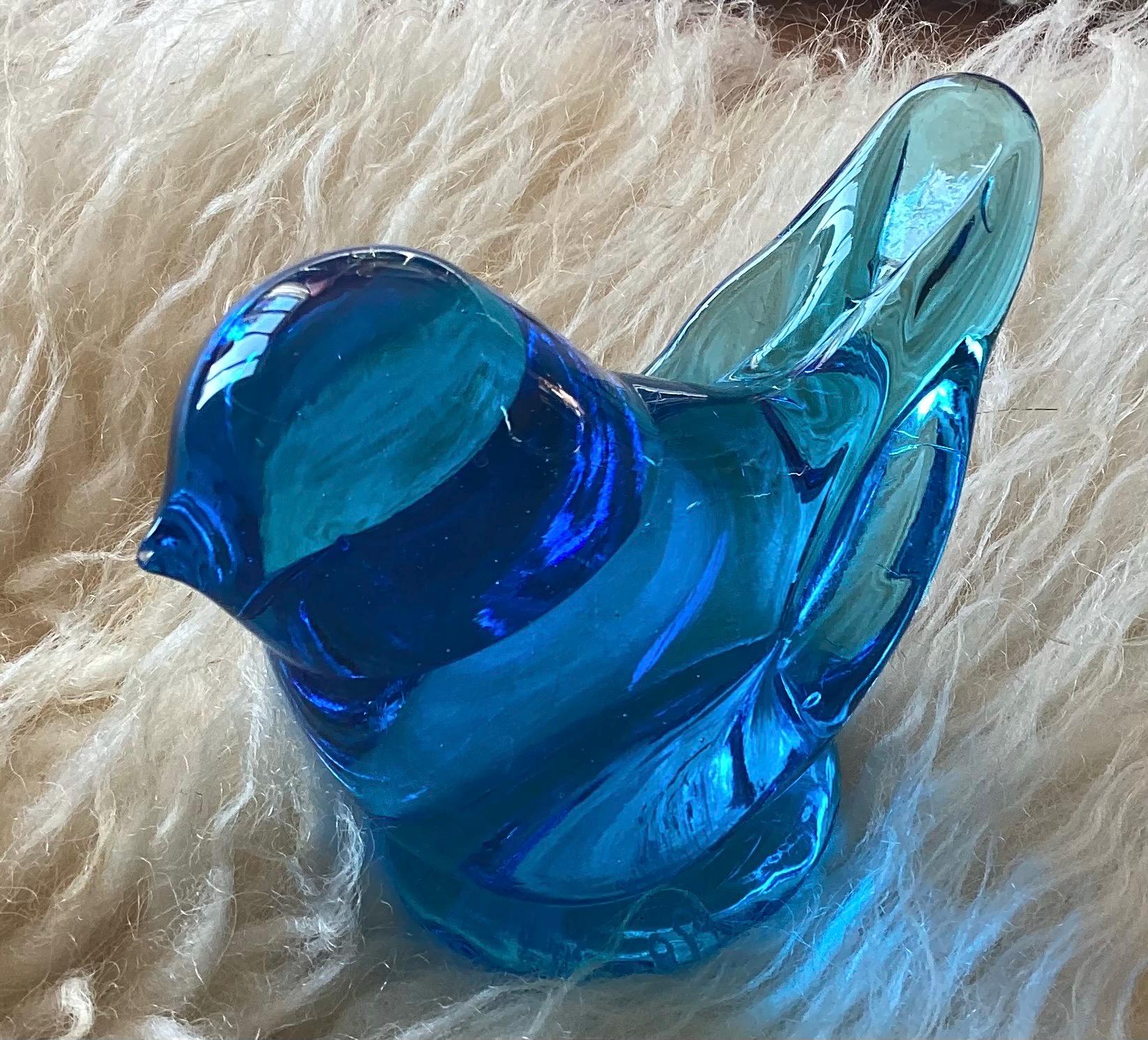 Vintage Glass Sculptures & Figurines - Etsy