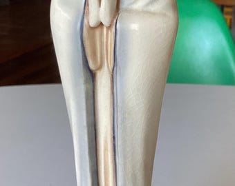 Figura religiosa vintage de la Virgen Orando de Goebel Hummel, década de 1950, porcelana 46/0.