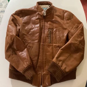 William Barry Leather Jacket - Etsy