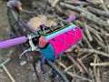 Custom Burrito Bag - Bike Barrel Bag Colorful Edition | 3L Handlebar Pack | X-Pac & YKK Aquaguard - Bikepacking Handlebar Bag