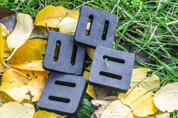Bikepacking handlebar bag foam spacers (Set of 4)