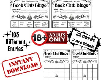 2026 Dark Romance-boekenclubbingo