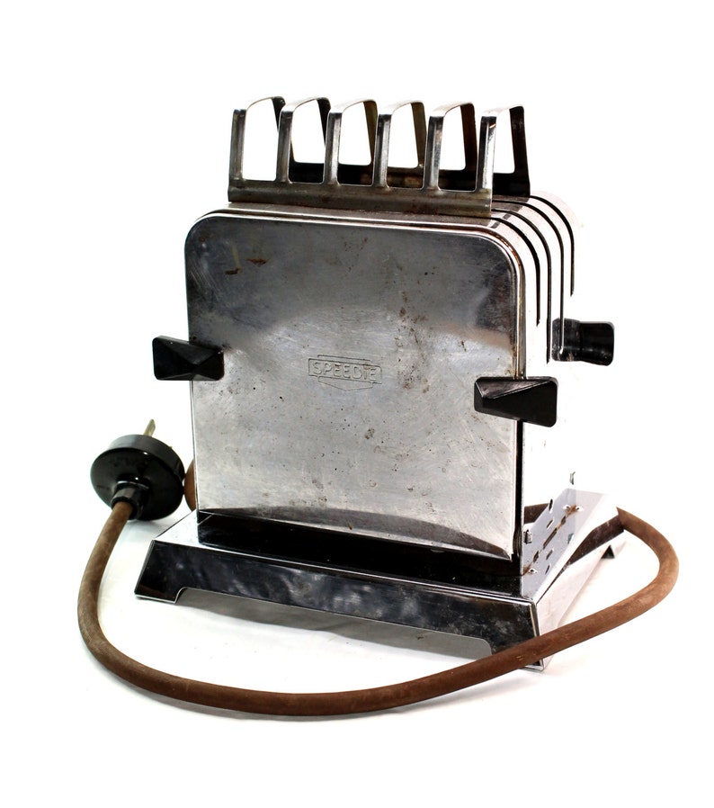 Vintage Speedie Toaster Chrome Plated Vintage Toaster Etsy