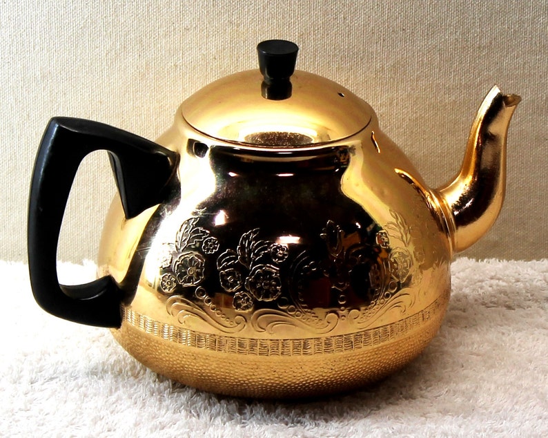 Namco Teapot Anodised Aluminium Teapot Etsy