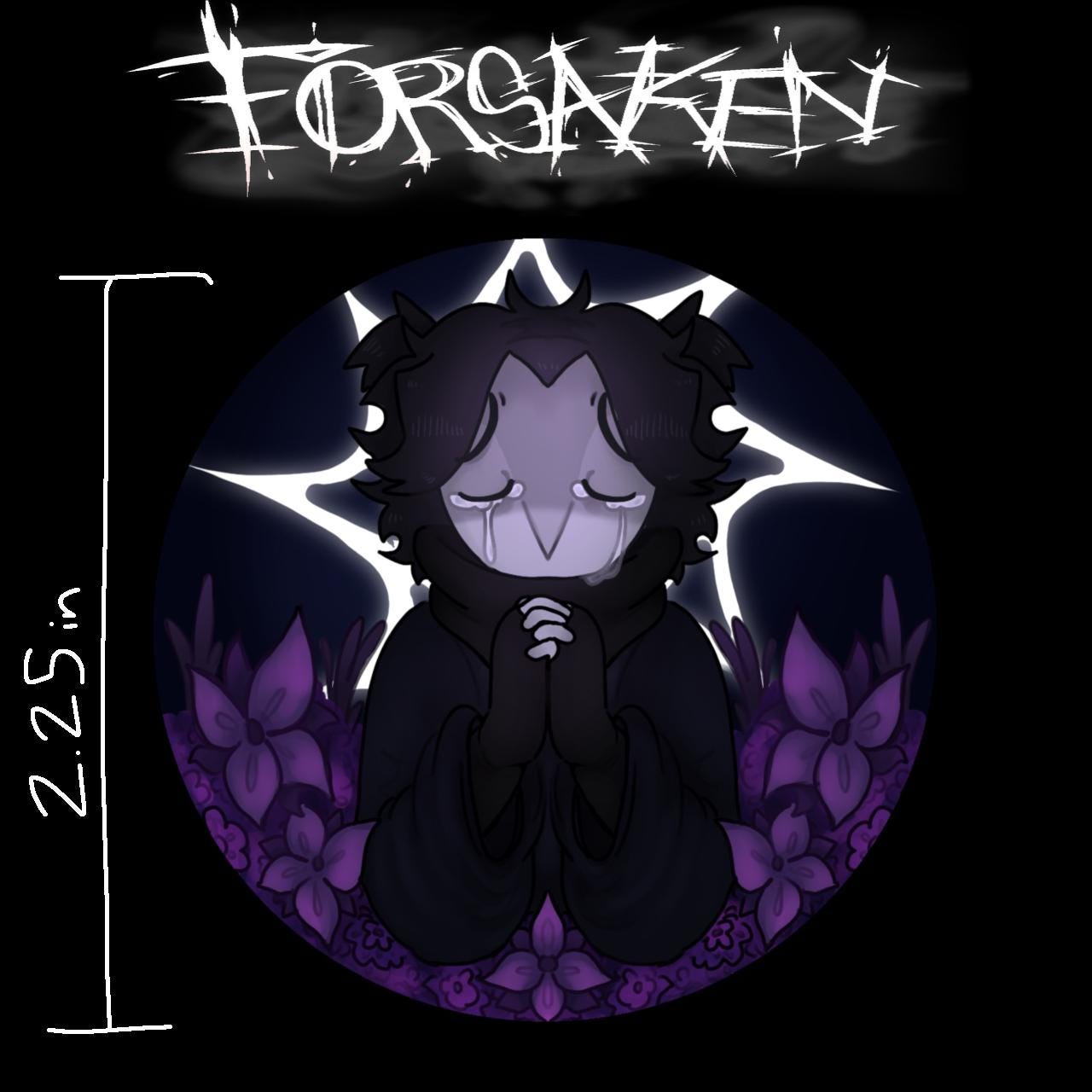 Roblox Forsaken Twotime Pin-back Button - Etsy