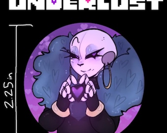 Underlust Sans Pin-Back Pin