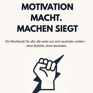 30-Day Motivational Journal | Mindset Challenge | Personal Development Coaching Calendar | Printable PDF