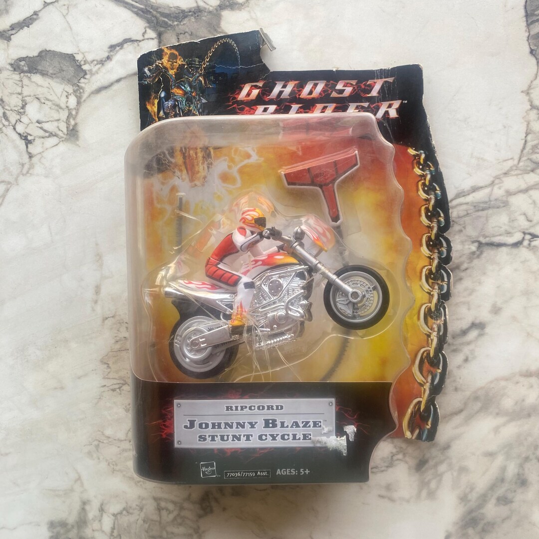 Vintage Ghost Rider: Ripcord, Johnny Blaze , Stunt Cycle, Very