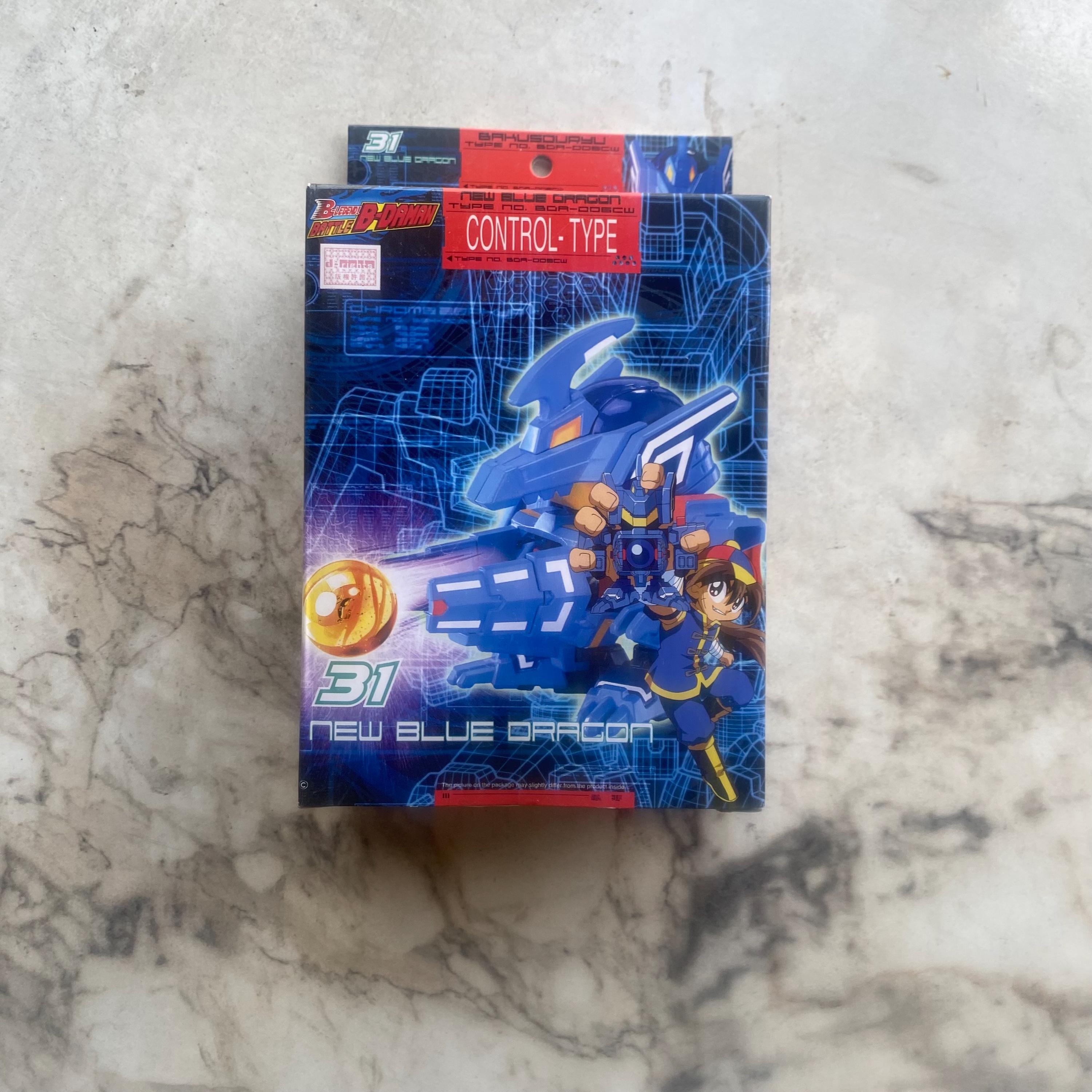 Vintage Takara Battle B-daman Zero No 31 Bakuso Bakusouryu Model