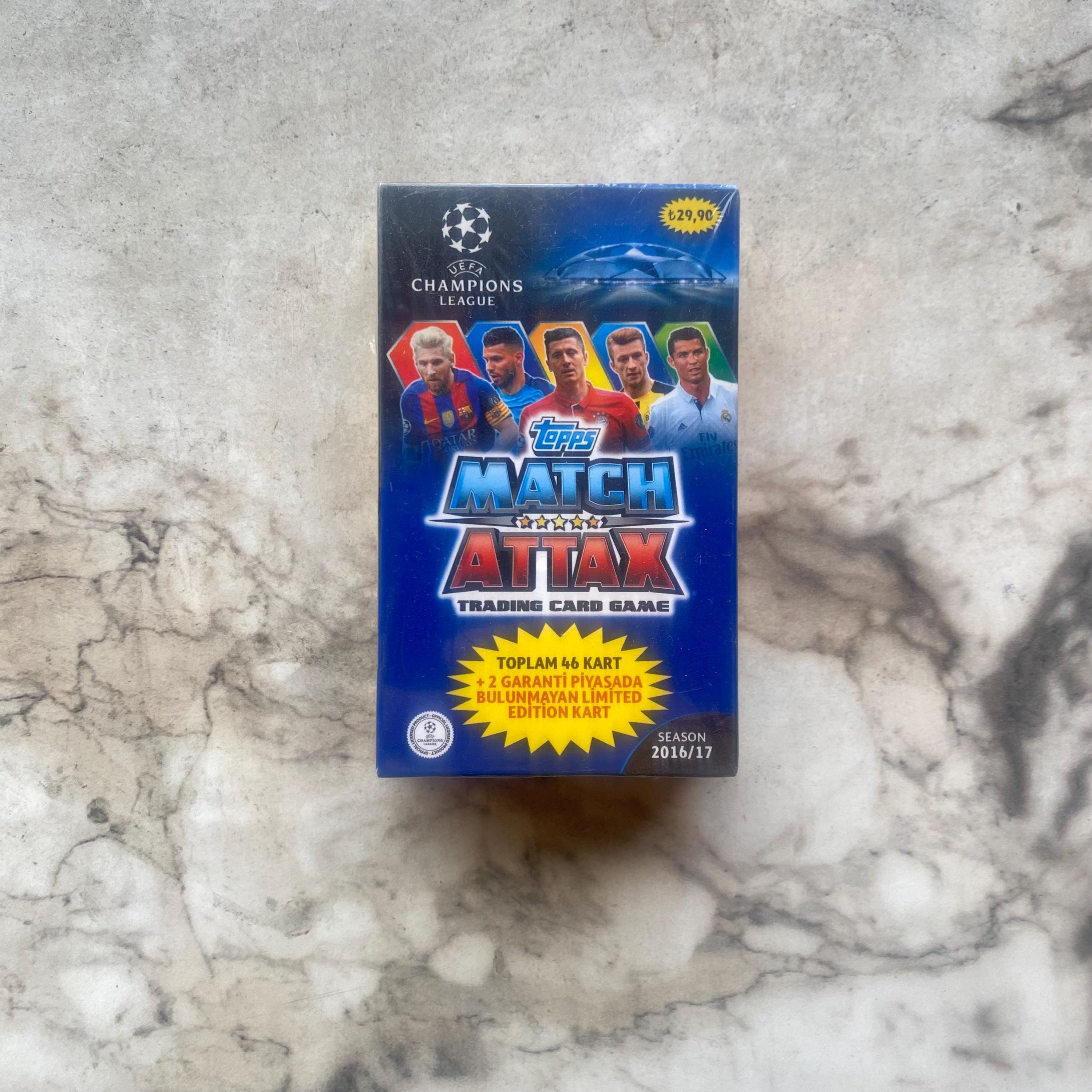 Rare Match Attax Cards - Etsy