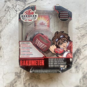 Vintage Bakugan Gundalian Invaders Bakumeter Toy Retro - Rare Collectible Toy