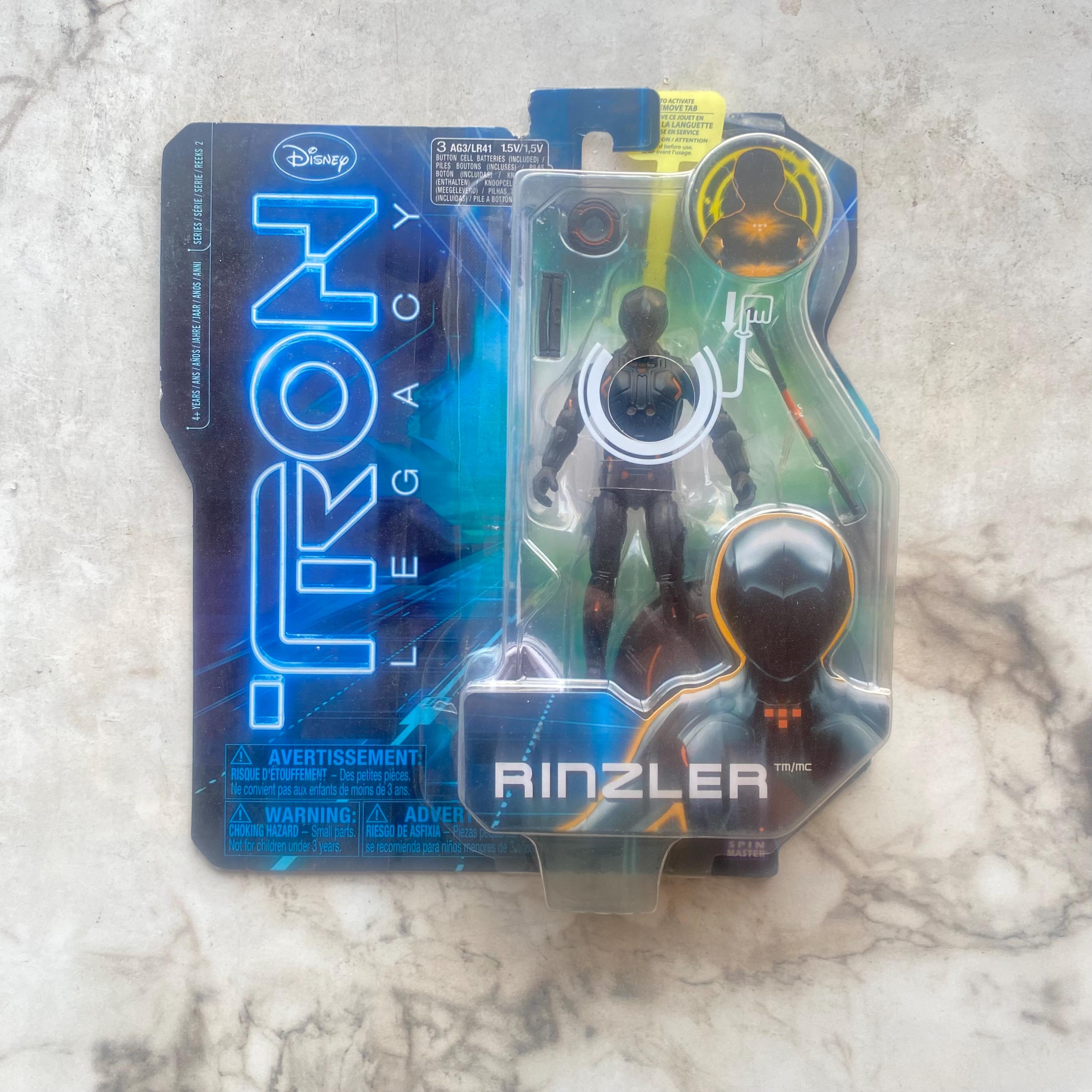 Vintage Tron Legacy Spin Master Rinzler Figure - 4