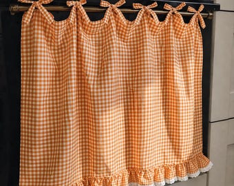 Oven skirt | Handmade White Lace Oven Curtain - Retro 90s Style,Cottagecore Stove Handle Cover