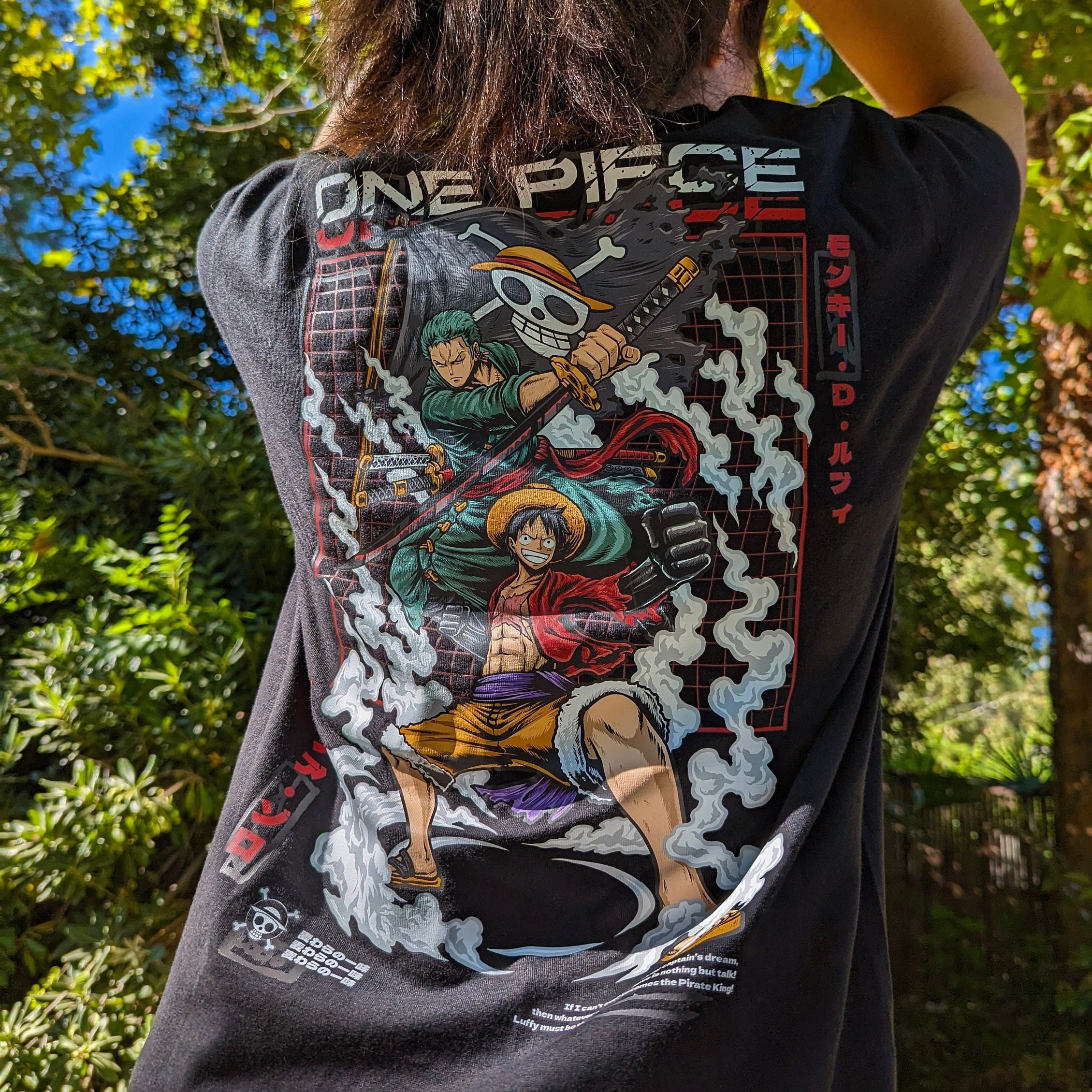 Luffy Wano Shirt King of the Pirates T-Shirt in 2023