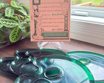 Vintage 1940 Party Palette Serving Tray: Parlour Juggler Poem, Mid-Century Cocktail Barware