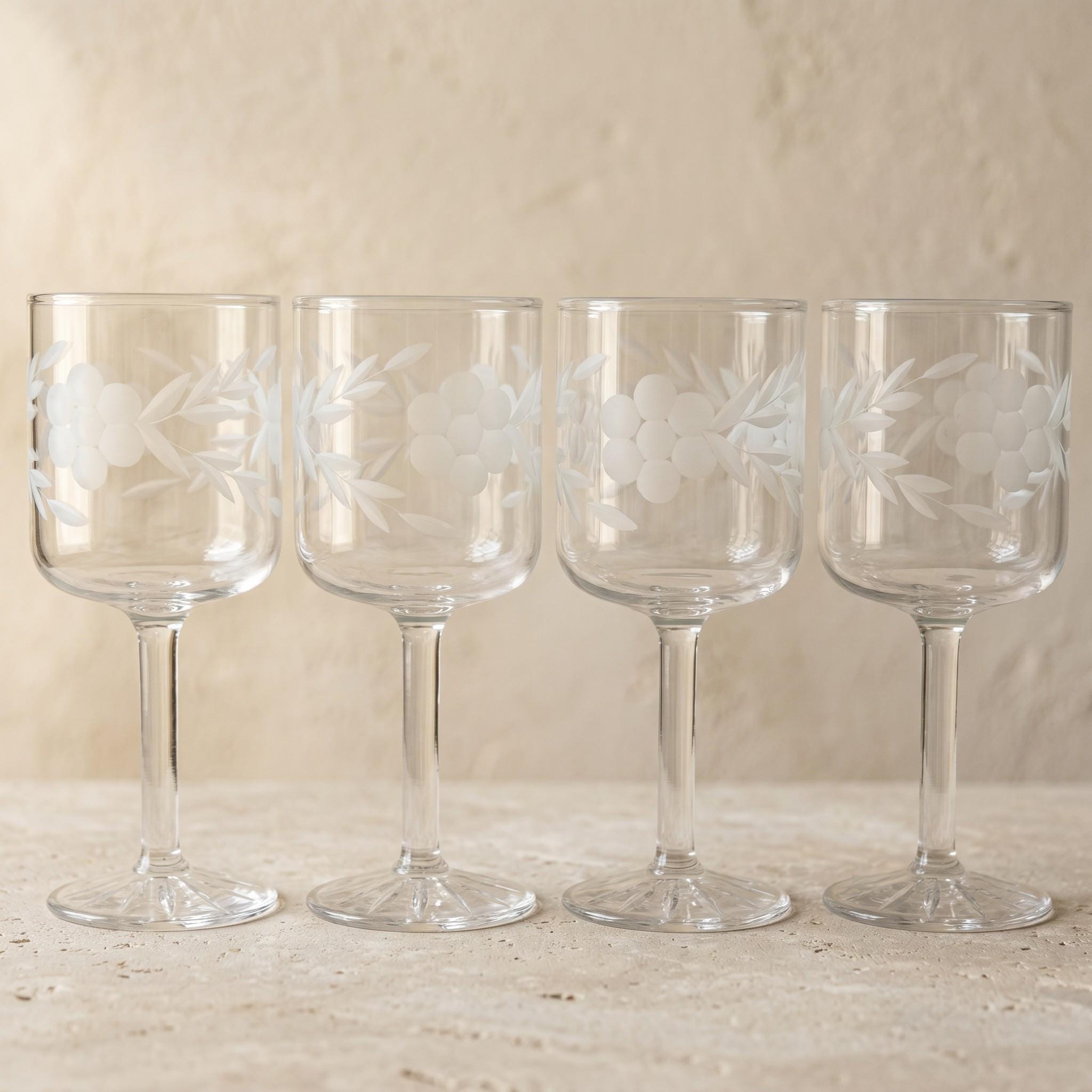 ビンテージ USSR 旧ソ連 ワイングラス クリスタル 5脚セット 切子 酒器 Ussr crystal - Etsy 日本