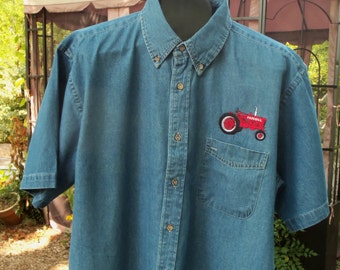 Farmall Mens Denim Shirt