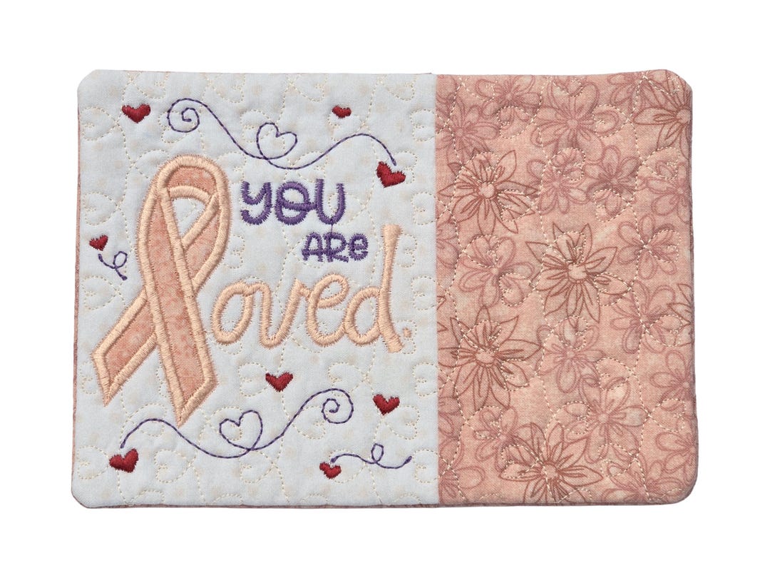 Peach Awareness Ribbon, Uterine and Endometrial Cancer Support Ribbon ...
