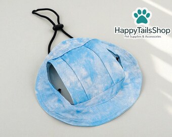 Sombrero de algodón para mascotas / Accesorio de verano para gatos y perros pequeños