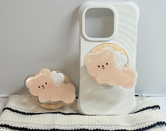 Angel Bear MagSafe Phone Grip | Kawaii Pastel Accessory