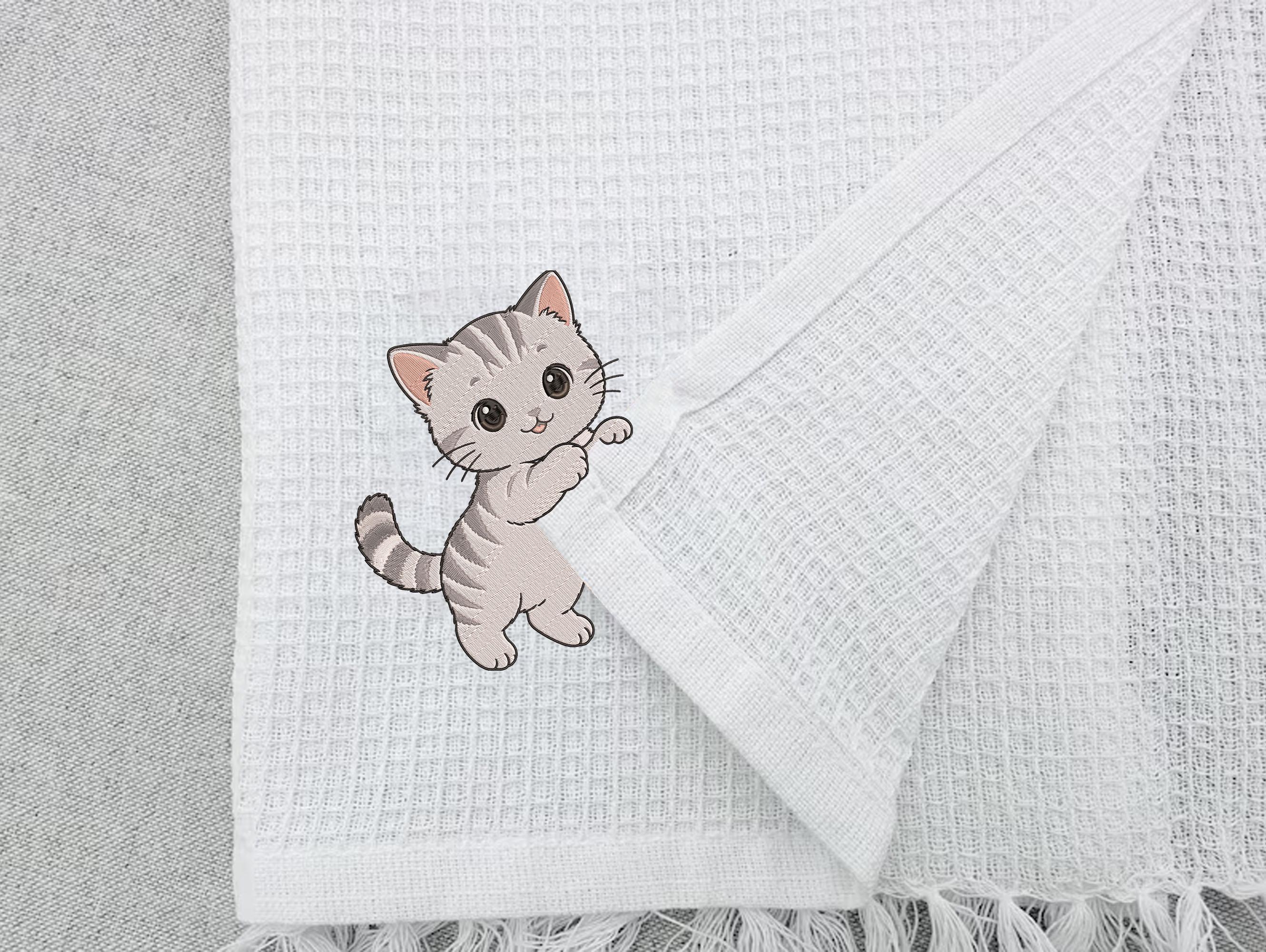 Katze geschirrtuch
