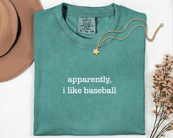 Funny Baseball T-Shirt: Sarcastic Sports Tee, Baseball Dad