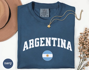 Argentina T-Shirt | Comfort Colors® Vintage Travel Vacation Tee