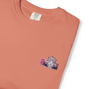 Embroidered Unisex T-Shirt: Garment-Dyed Ring-Spun Cotton Tee