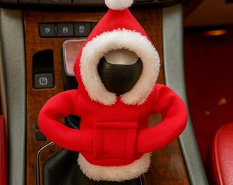 Sudadera con capucha para palanca de cambios de coche: accesorio divertido para el interior del coche