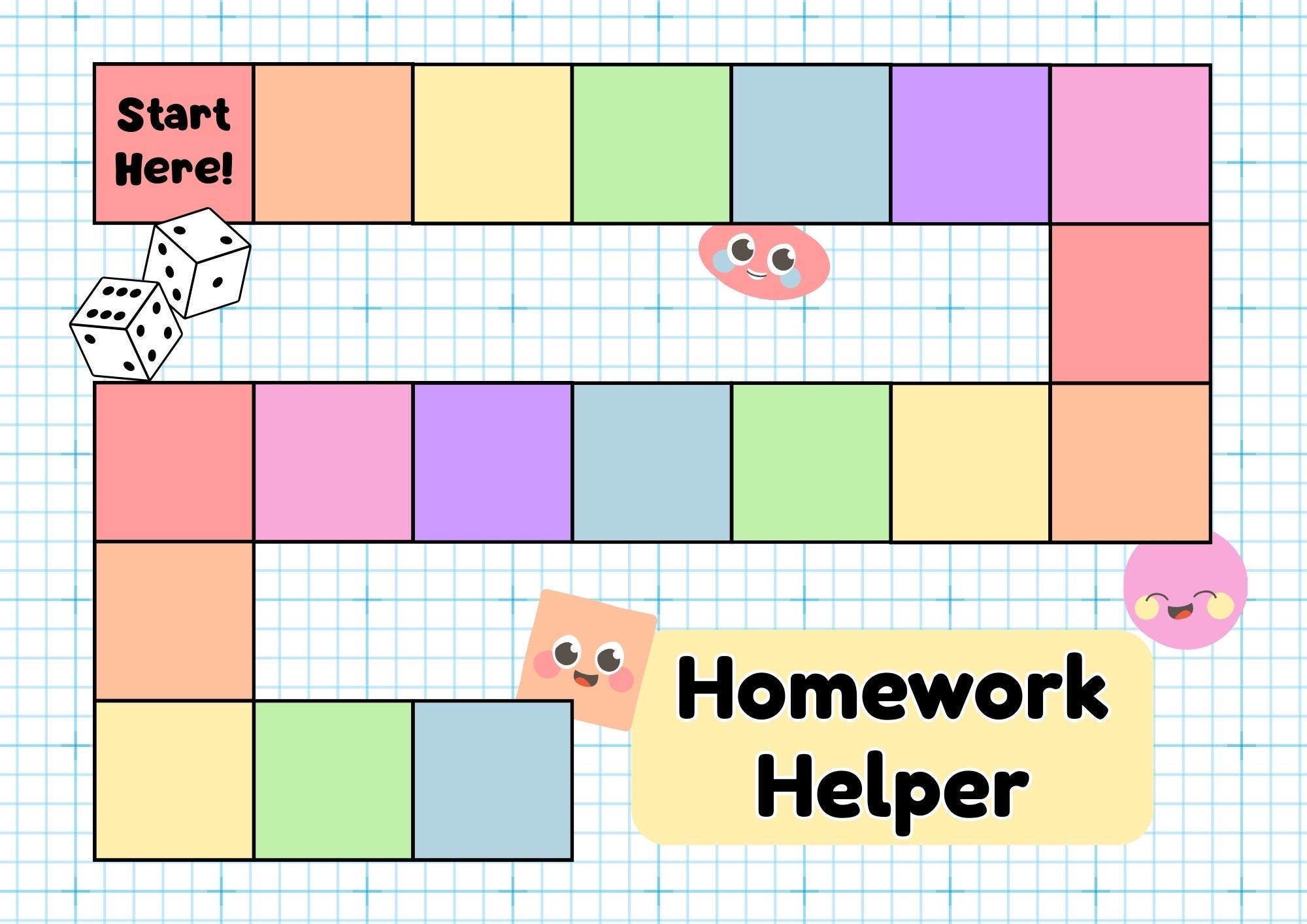 Adhd Executive Function Homework Helper Tool, Learning Support for Kids ...