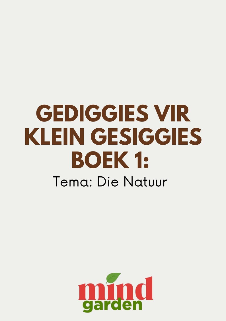 Afrikaans Gedigte Seasons Poetry for Kids Bedtime Stories | Digital download Bundle (PDF) | Summer Winter Autumn Spring Rhymes image 6