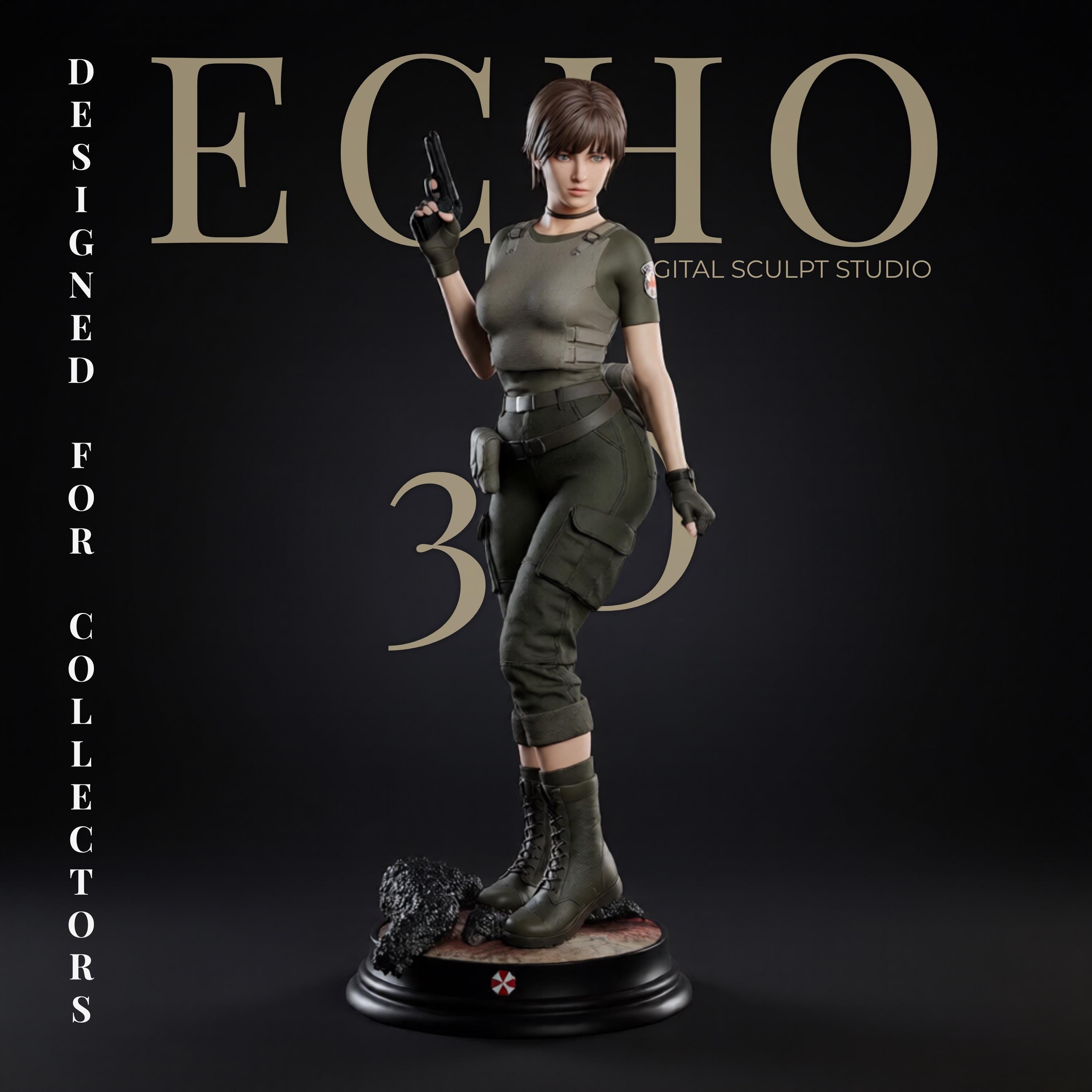 Rebecca Chambers Resident Evil STL – S.T.A.R.S. Rookie Officer